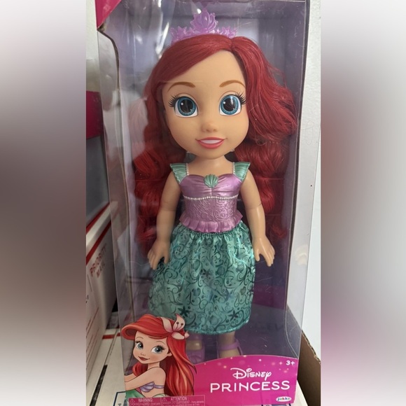 disney princess red hair pink dress Classic Pink Dress for Disney Animator Doll 16" (ariel Dress Inspired)